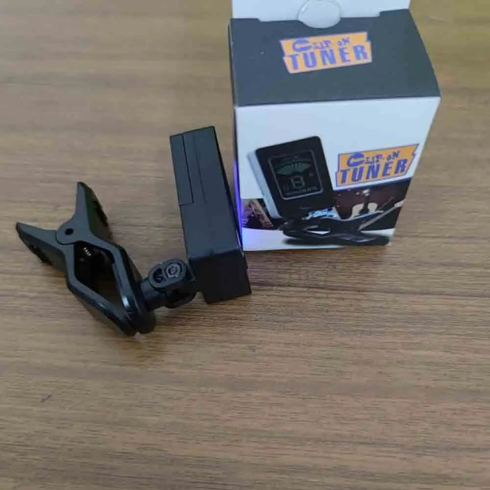 1Pcs Guitar Tuner For All Instruments Clip on Electronic Tuner for Guitar Bass Ukulele Violin Mandolin Banjo