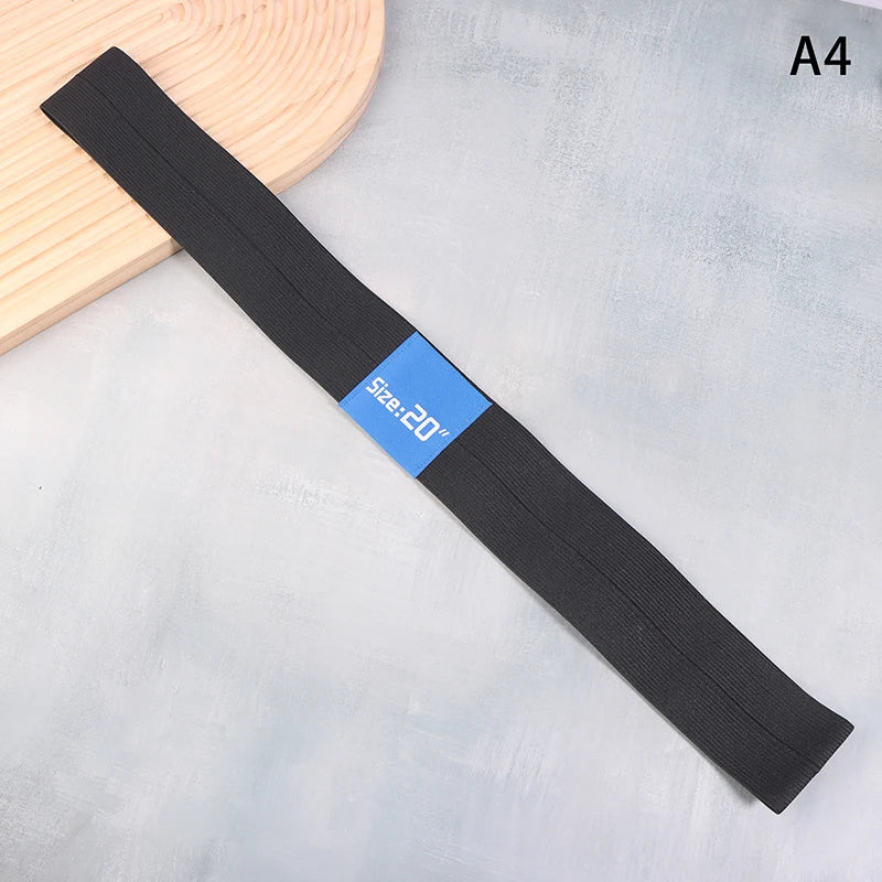 1Pieces 12in/14in/16in/18in/20in Elastic Belt Dampener Drumming Practice Pad Cymbal Mute Practice Silencer Belt Drum Kit Parts