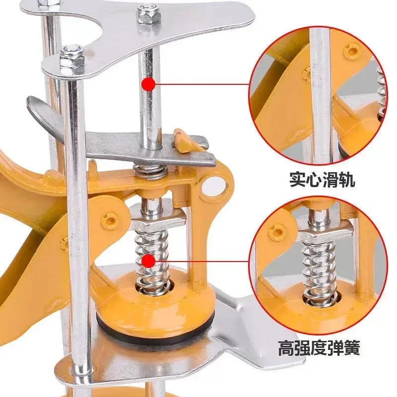 1-6Pcs Wall Tile Height Adjust Elevating Construction Regulator Adjustable Locator For Wall Tile Leveling Fixing Systeam