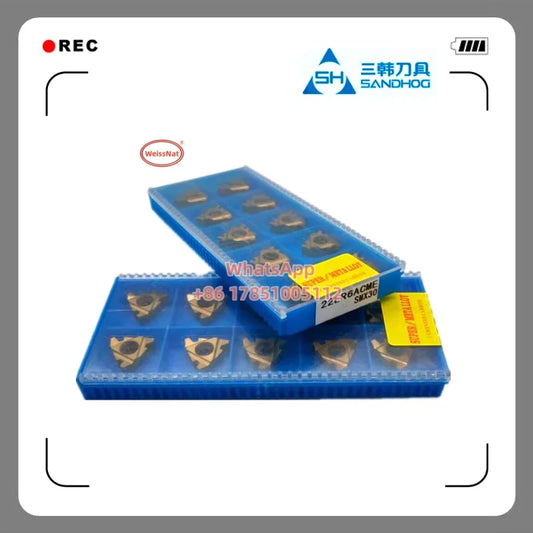 22ER/22IR 4ACME 6ACME 5ACME SMX35 SMX30 Carbide Inserts, ACME AmerIcan Threaded Insert