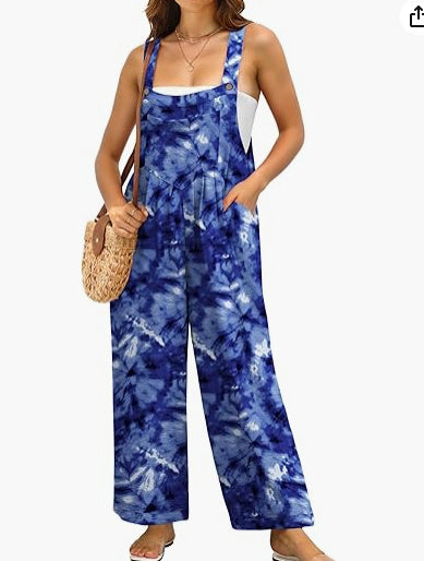 Casual Loose Jumpsuit With Pockets